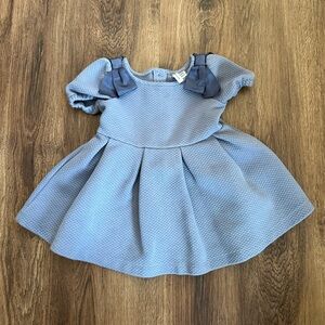 Janie and Jack Blue Dress Size 6 to 12 Months